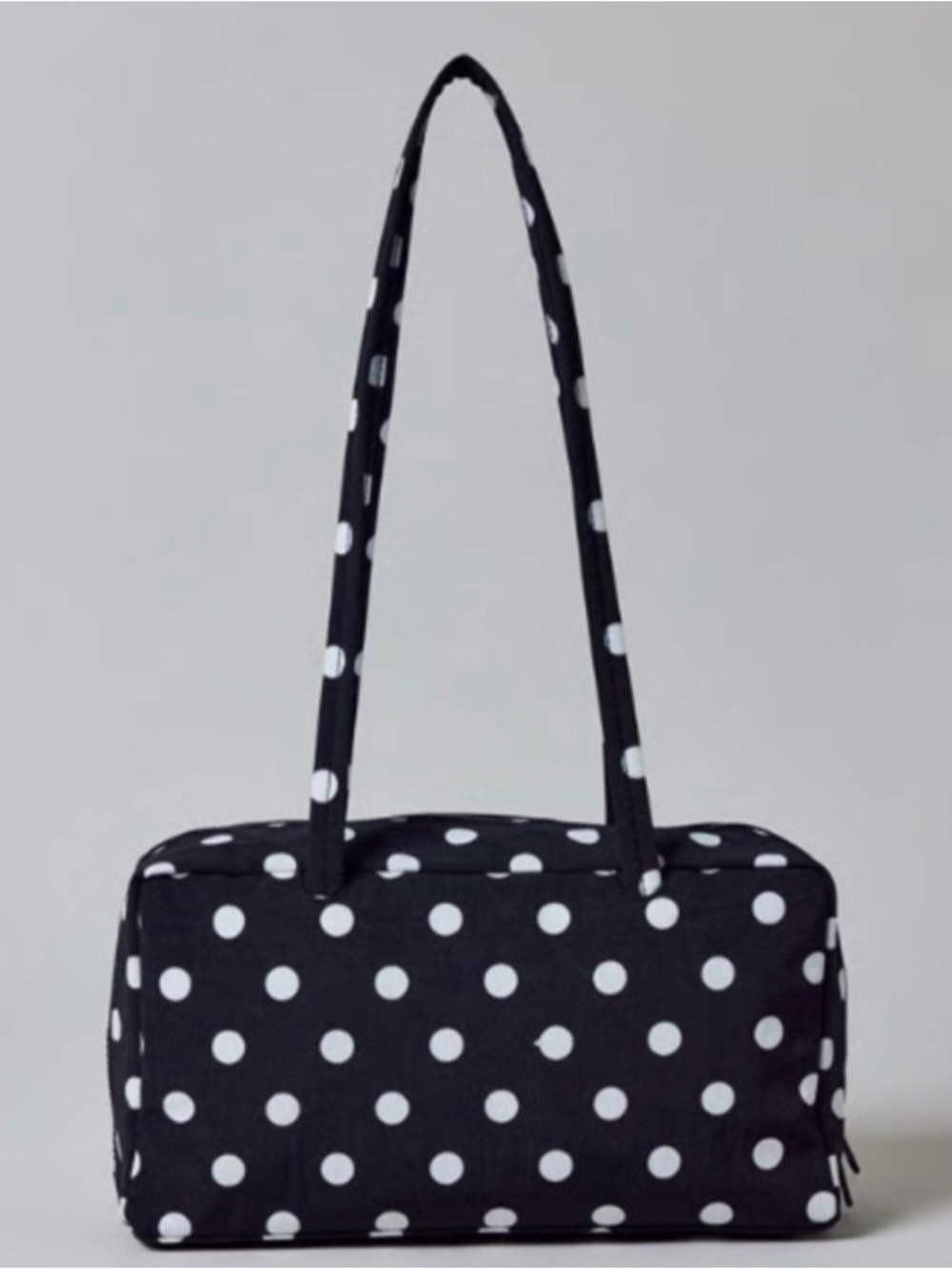 NWT Baggu Nylon Should Bag- Black and White Polka Dots UO Exclusive